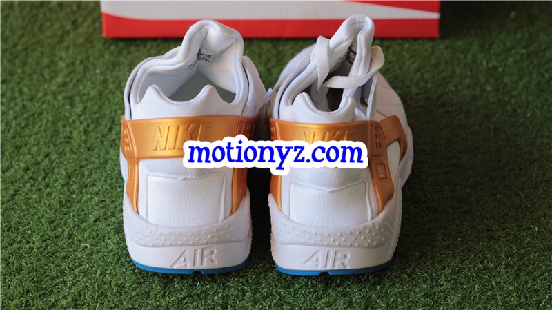 Nike Air Huarache Royal Golden White